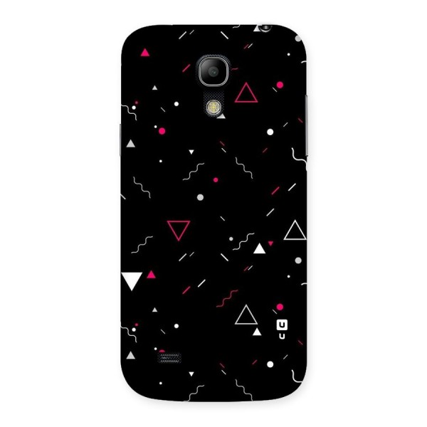 Dark Shapes Design Back Case for Galaxy S4 Mini