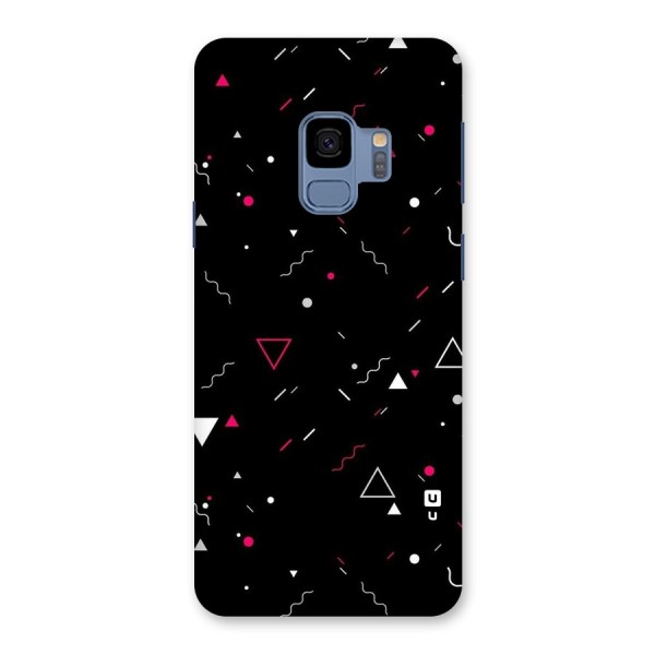 Dark Shapes Design Back Case for Galaxy S9