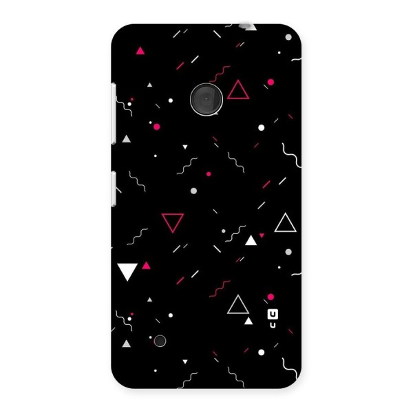 Dark Shapes Design Back Case for Lumia 530