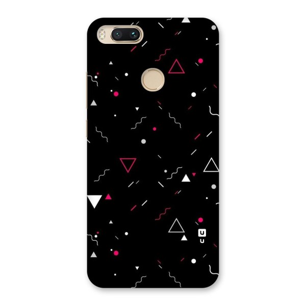 Dark Shapes Design Back Case for Mi A1