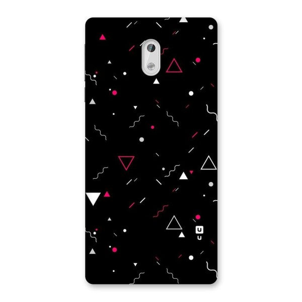 Dark Shapes Design Back Case for Nokia 3