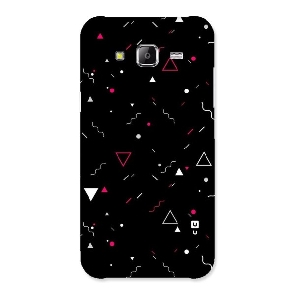 Dark Shapes Design Back Case for Samsung Galaxy J5