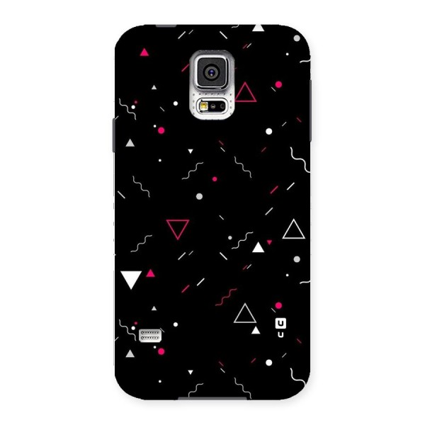 Dark Shapes Design Back Case for Samsung Galaxy S5