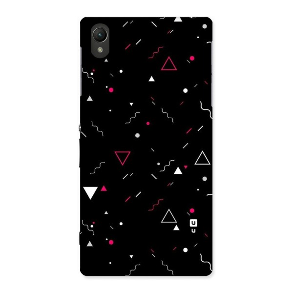 Dark Shapes Design Back Case for Sony Xperia Z1