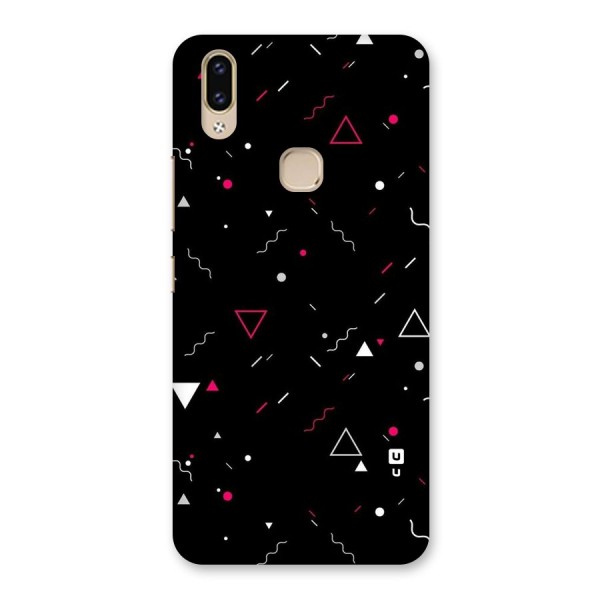 Dark Shapes Design Back Case for Vivo V9