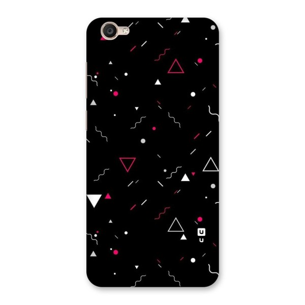 Dark Shapes Design Back Case for Vivo Y55s