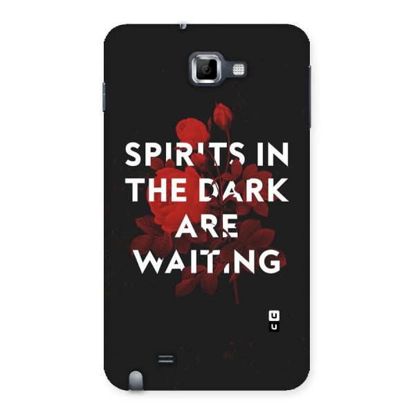 Dark Spirits Back Case for Galaxy Note