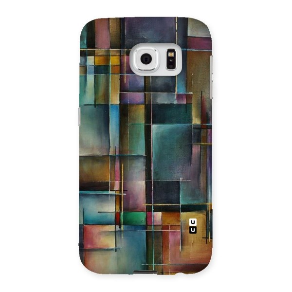 Dark Square Shapes Back Case for Samsung Galaxy S6