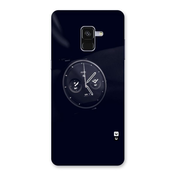 Dark Watch Back Case for Galaxy A8 Plus