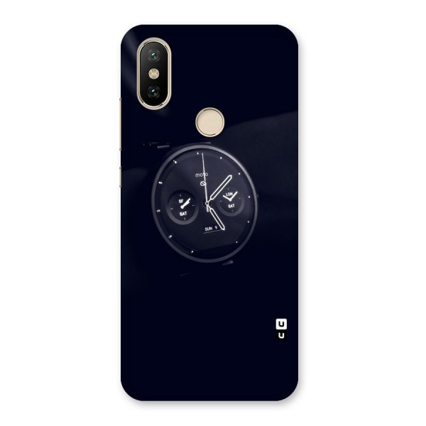 Dark Watch Back Case for Mi A2