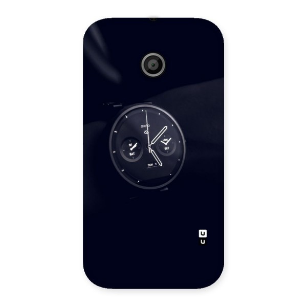 Dark Watch Back Case for Moto E