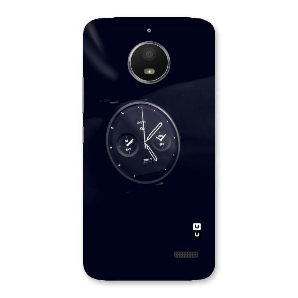 Dark Watch Back Case for Moto E4