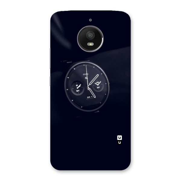 Dark Watch Back Case for Moto E4 Plus