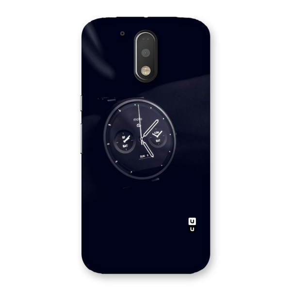 Dark Watch Back Case for Motorola Moto G4