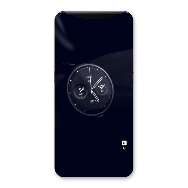 Dark Watch Back Case for Oppo Find X