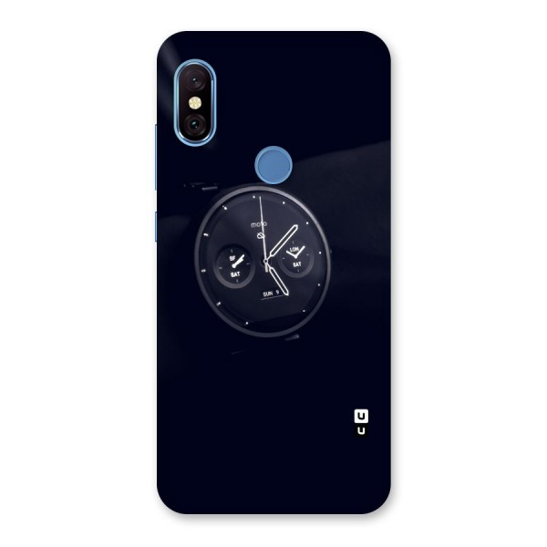 Dark Watch Back Case for Redmi Note 6 Pro