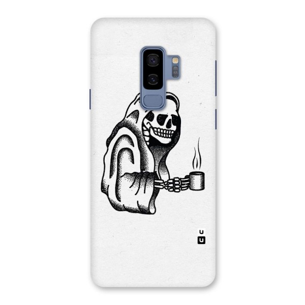 Dead But Coffee Back Case for Galaxy S9 Plus