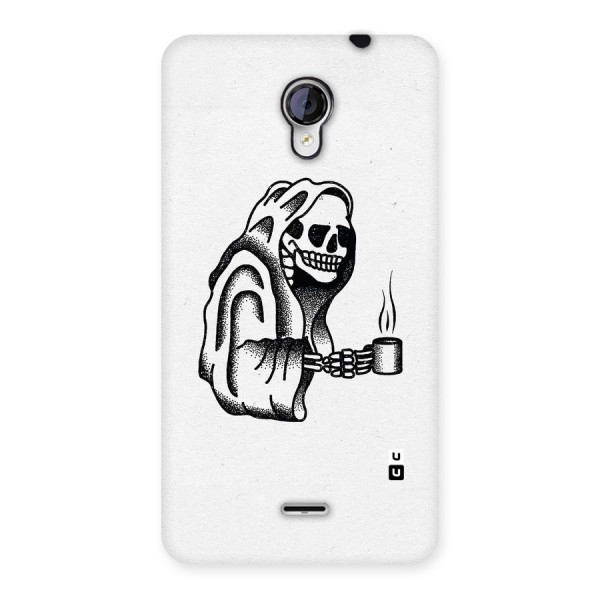 Dead But Coffee Back Case for Micromax Unite 2 A106