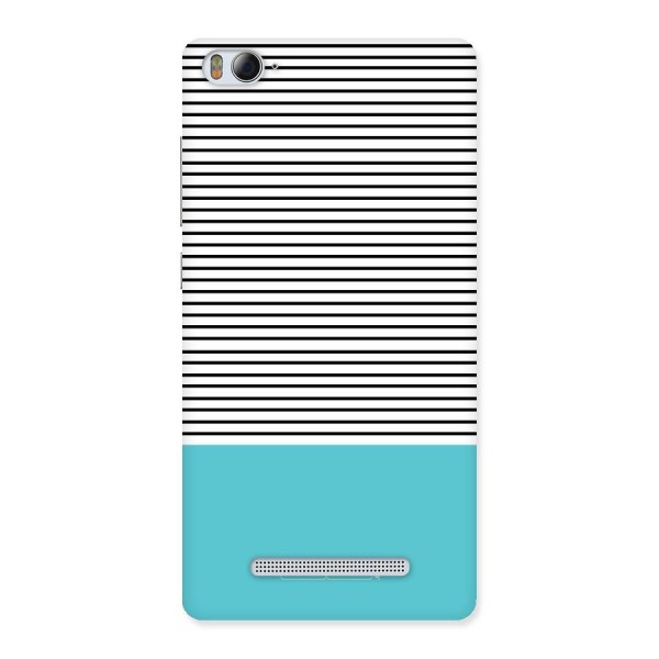 Deep Sky Blue Stripes Back Case for Xiaomi Mi4i