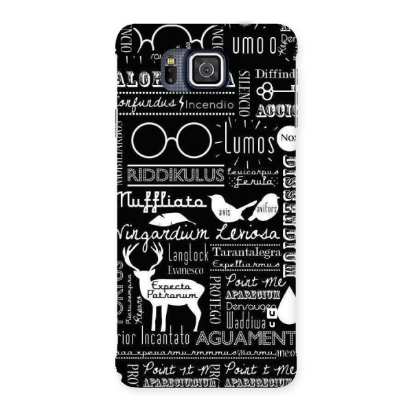 Deer Key Spell Back Case for Galaxy Alpha