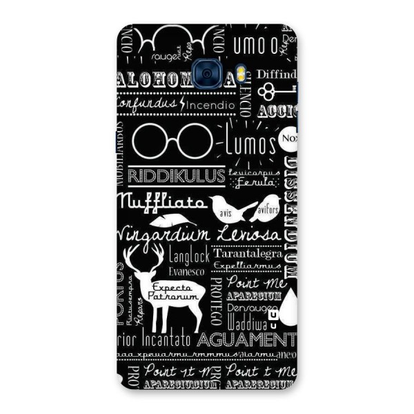 Deer Key Spell Back Case for Galaxy C7 Pro