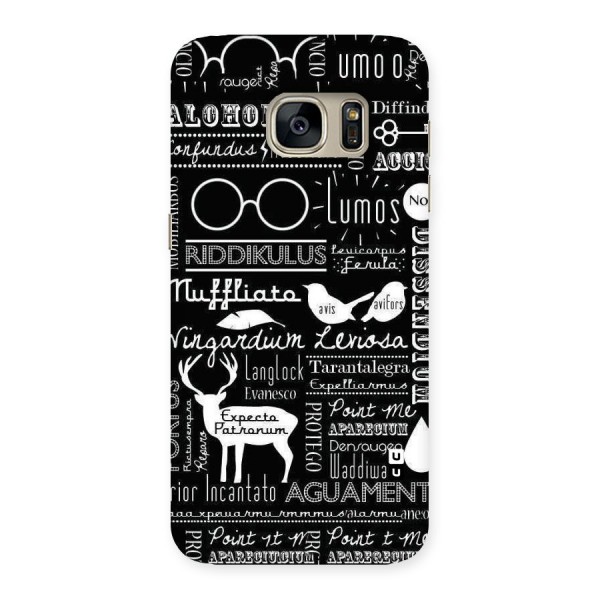 Deer Key Spell Back Case for Galaxy S7