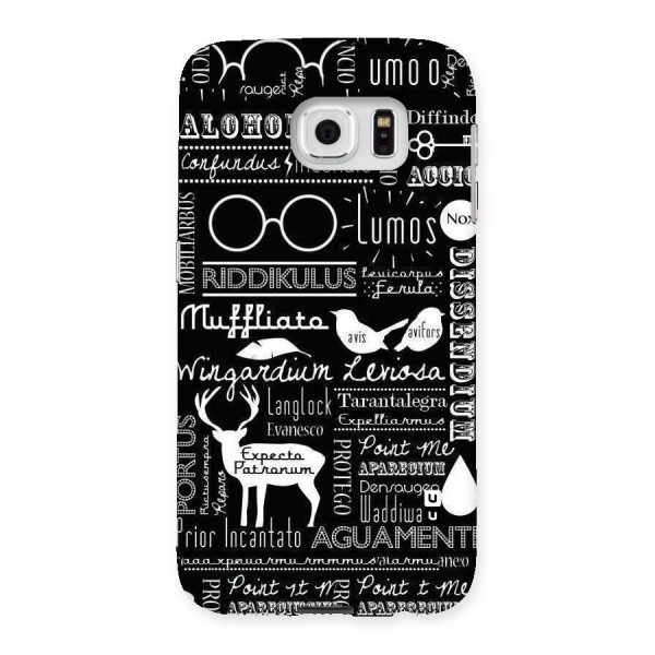 Deer Key Spell Back Case for Samsung Galaxy S6