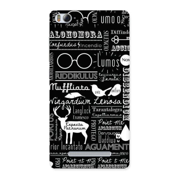 Deer Key Spell Back Case for Xiaomi Mi4i