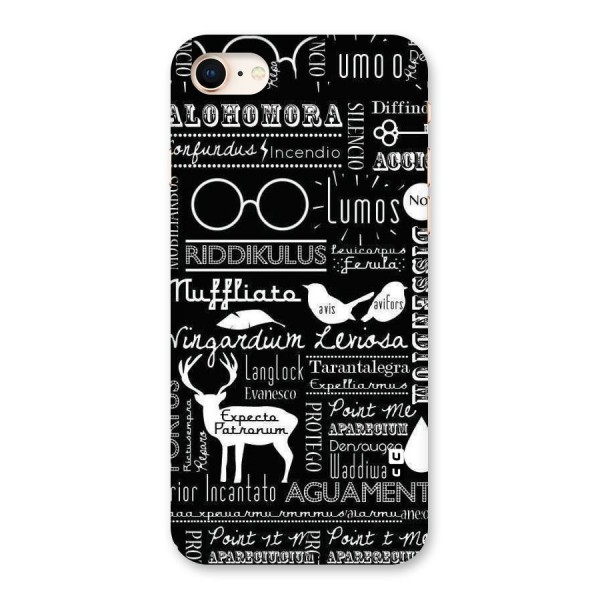 Deer Key Spell Back Case for iPhone 8