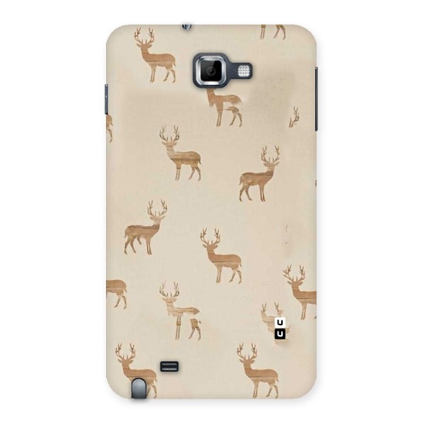 Deer Pattern Back Case for Galaxy Note