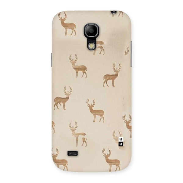 Deer Pattern Back Case for Galaxy S4 Mini