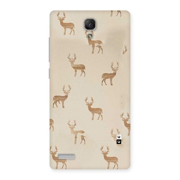 Deer Pattern Back Case for Redmi Note