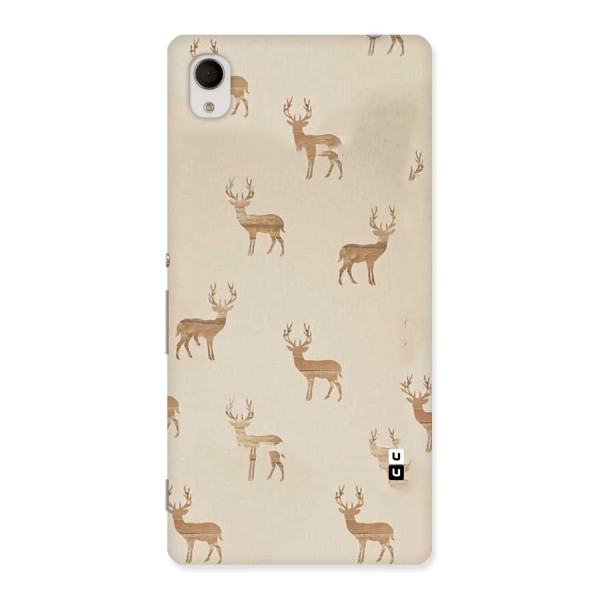 Deer Pattern Back Case for Sony Xperia M4