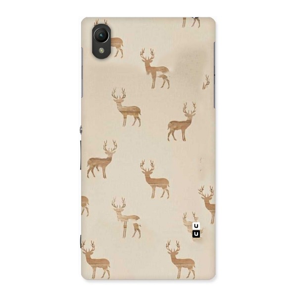 Deer Pattern Back Case for Sony Xperia Z1