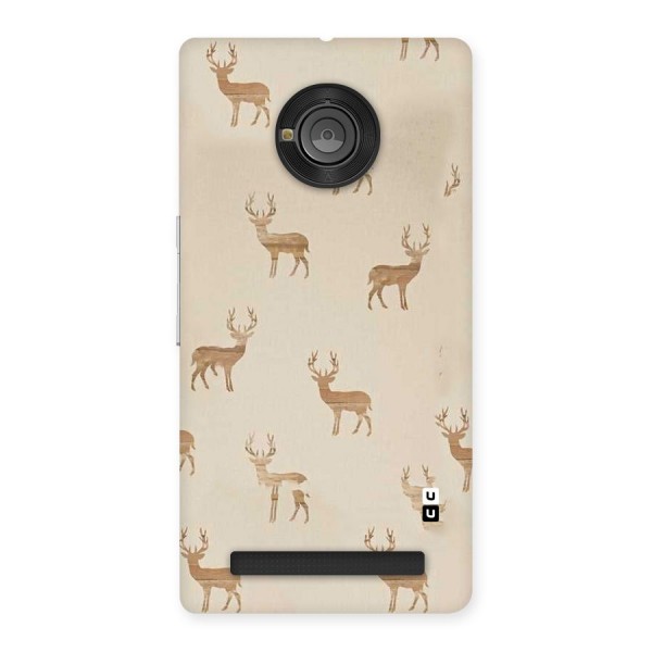 Deer Pattern Back Case for Yu Yuphoria