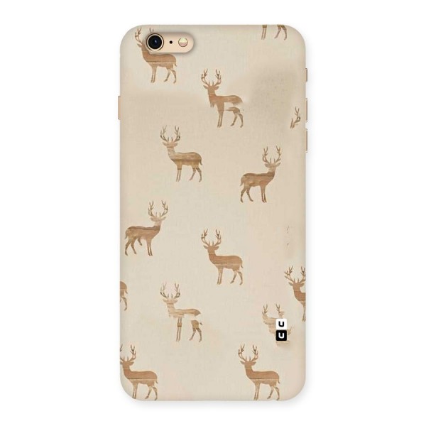 Deer Pattern Back Case for iPhone 6 Plus 6S Plus