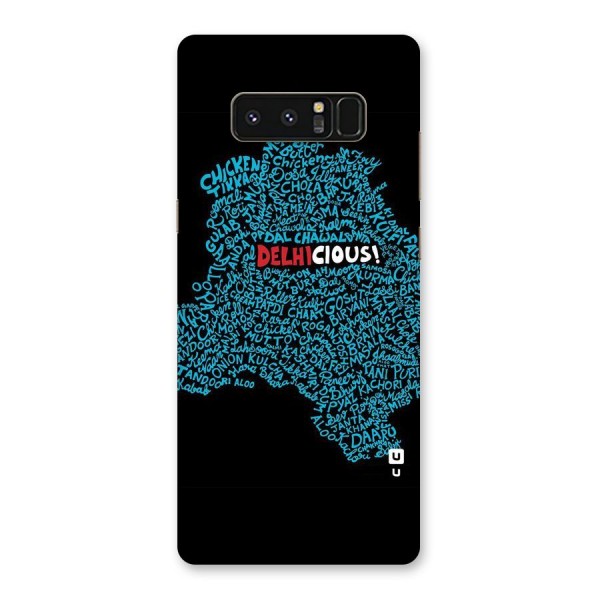 Delhicious Back Case for Galaxy Note 8