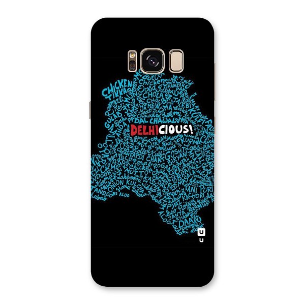 Delhicious Back Case for Galaxy S8