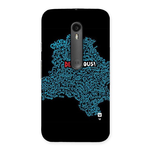 Delhicious Back Case for Moto G3