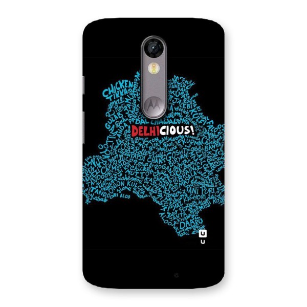 Delhicious Back Case for Moto X Force