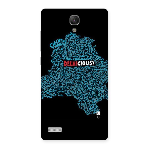 Delhicious Back Case for Redmi Note