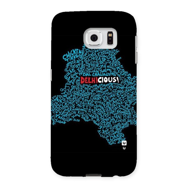 Delhicious Back Case for Samsung Galaxy S6