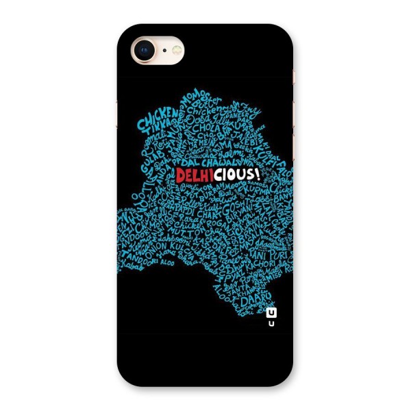 Delhicious Back Case for iPhone 8