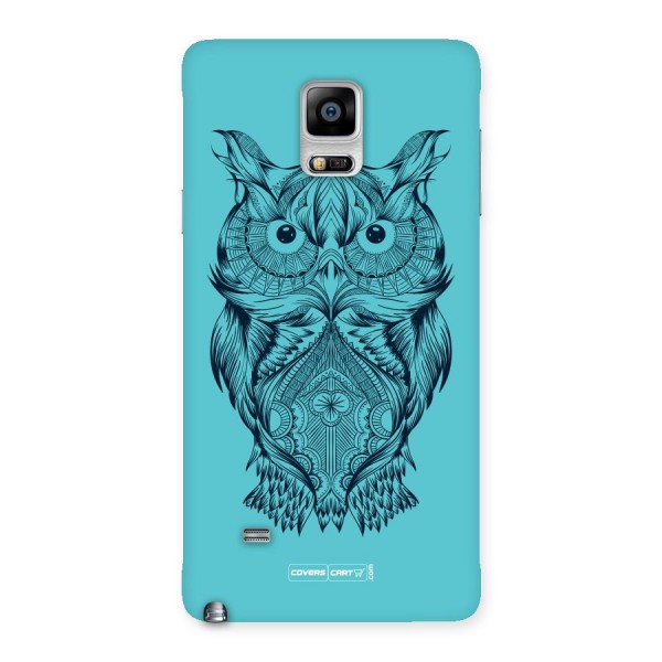 Designer Owl Back Case for Galaxy Note 4