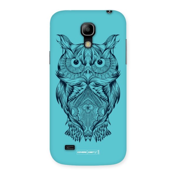 Designer Owl Back Case for Galaxy S4 Mini