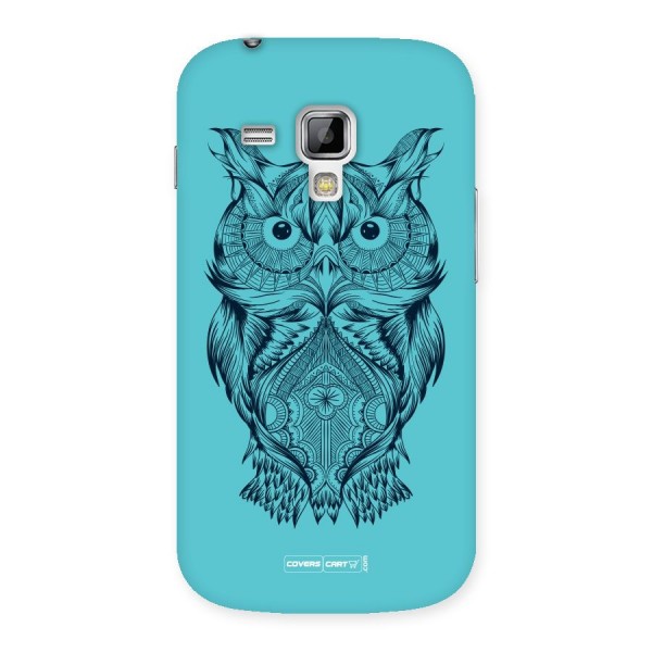 Designer Owl Back Case for Galaxy S Duos