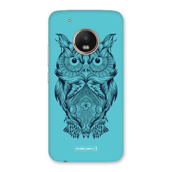 Designer Owl Back Case for Moto G5 Plus