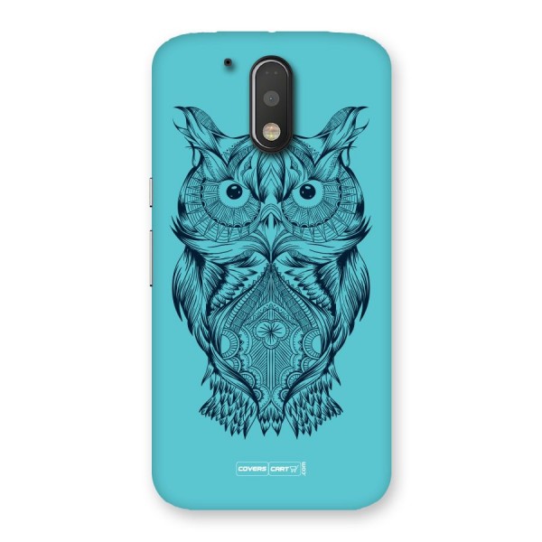 Designer Owl Back Case for Motorola Moto G4