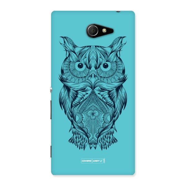 Designer Owl Back Case for Sony Xperia M2