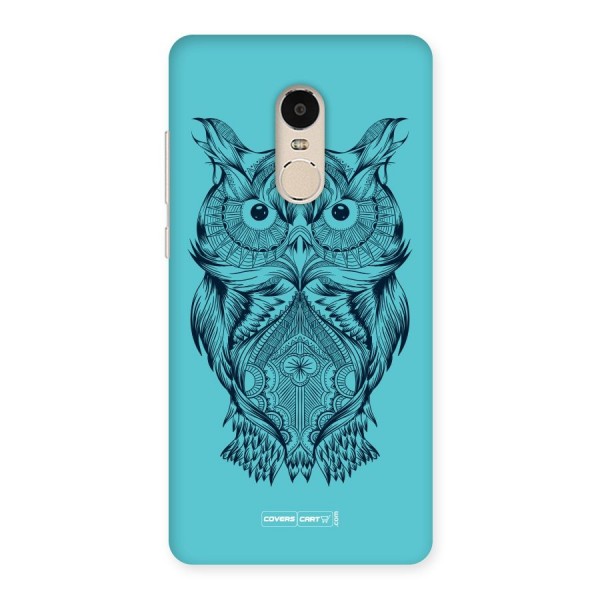 Designer Owl Back Case for Xiaomi Redmi Note 4